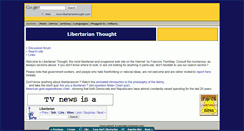 Desktop Screenshot of libertarianthought.com